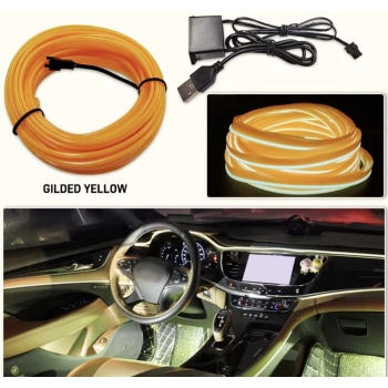 Taśma LED Ambient Podświetlenie Wnętrza 5m USB